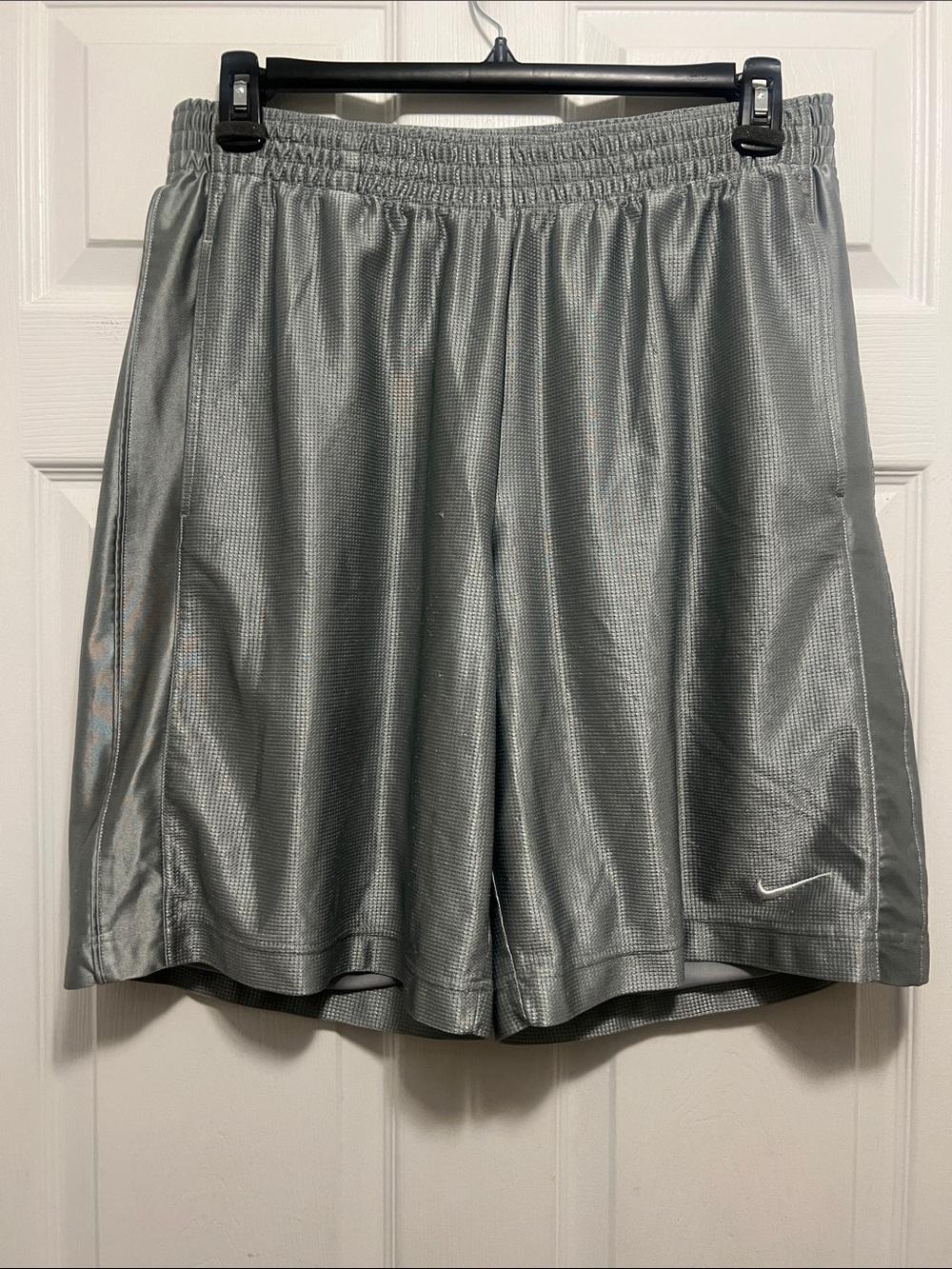 Nike Men's (or Women's) Metallic Gray Performance Shorts